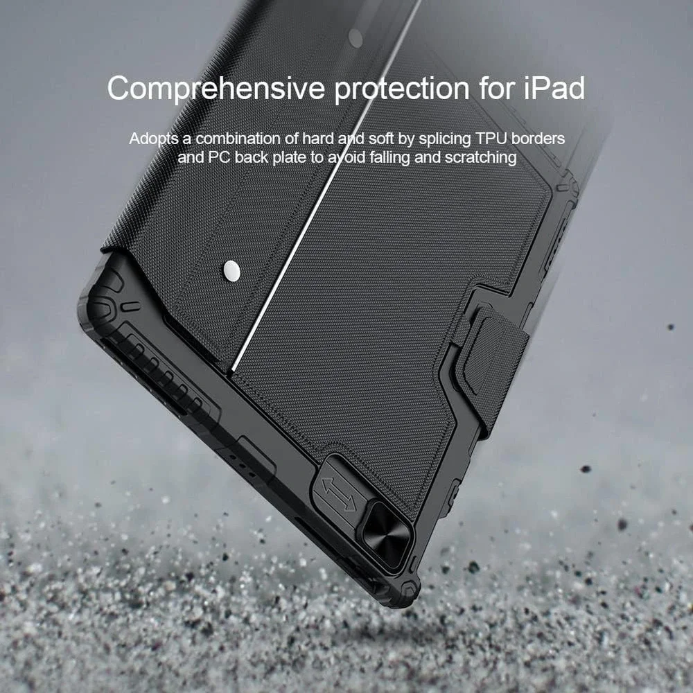 Keyboard Case for iPad Pro 11 iPad Air 4th 5th Gen Nillkin Trackpad Cover Black
